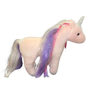 Breyer pink plush unicorn toy